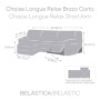 Funda para chaise longue de brazo corto izquierdo Eysa ROC Gris claro 120 x 120 x 360 cm de Eysa, Sofás - Ref: D1607254, Prec...