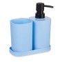 Badezimmer Set Blau Schwarz Polypropylen (12 Stück) von Berilo, Sets - Ref: S3628955, Preis: 34,24 €, Rabatt: %