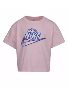 Maglia a Maniche Corte per Bambini Nike Knit Rosa da Nike, Bambina - Ref: S64110403, Precio: 15,50 €, Descuento: %