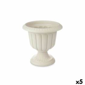 Macetero Copa Beige Plástico 47,8 x 47 x 47,8 cm (5 Unidades) de Ibergarden, Maceteros - Ref: S3628989, Precio: 56,00 €, Desc...