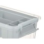 Scatola Multiuso Grigio Trasparente Plastica 5 L 29,5 x 14,5 x 19,2 cm (6 Unità) di Kipit, Scatole e cassapanche - Rif: S3629...