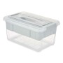 Scatola Multiuso Grigio Trasparente Plastica 5 L 29,5 x 14,5 x 19,2 cm (6 Unità) di Kipit, Scatole e cassapanche - Rif: S3629...