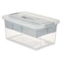 Scatola Multiuso Grigio Trasparente Plastica 9 L 35,5 x 17 x 23,5 cm (6 Unità) di Kipit, Scatole e cassapanche - Rif: S362902...