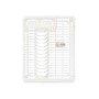 Draining Rack for Kitchen Sink White Plastic 45,5 x 8 x 36,5 cm (12 Units) by Kinvara, Draining Boards - Ref: S3629035, Price...