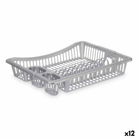 Draining Rack for Kitchen Sink Silver Plastic 46 x 8 x 36 cm (12 Units) by Kinvara, Draining Boards - Ref: S3629037, Price: 3...