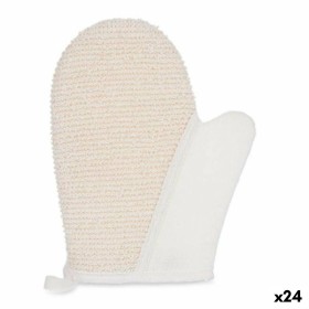 Luva de Banho Branco Bege (24 Unidades) de Berilo, Mitenes e luvas de exfoliação - Ref: S3629101, Preço: 33,86 €, Desconto: %