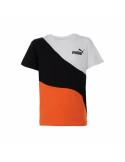 Maglia a Maniche Corte Bambino Puma Power Cat Nero da Puma, T-shirt - Ref: S64110432, Precio: 23,90 €, Descuento: %