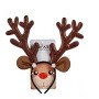 Reindeer Headband Brown 32 x 34 x 1,5 cm Horns | Tienda24 - Global Online Shop Tienda24.eu