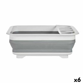 Scolapasta da Cucina Pieghevole Bianco Grigio polipropilene TPR 37,9 x 29,3 x 12 cm (6 Unità) di Kinvara, Scolapasta - Rif: S...