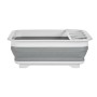 Escurridor de Cocina Plegable Blanco Gris Polipropileno TPR 37,9 x 29,3 x 12 cm (6 Unidades) de Kinvara, Escurridores - Ref: ...