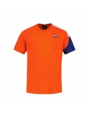 Camisola de Manga Curta Infantil Le coq sportif Saison Nª 1 | Tienda24 Tienda24.eu