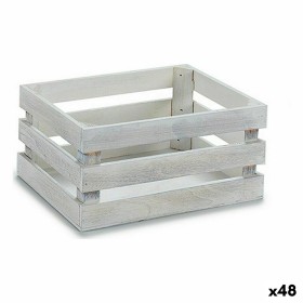 Caja Decorativa Blanco Madera de álamo 22 x 9 x 13 cm (48 Unidades) de Gift Decor, Cajas - Ref: S3629246, Precio: 66,04 €, De...