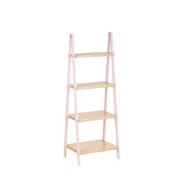 Bathroom Shelves Pink Natural Bamboo Pine 40 x 109,3 x 30 cm by Berilo, Bathroom Shelves - Ref: S3629251, Price: 26,87 €, Dis...