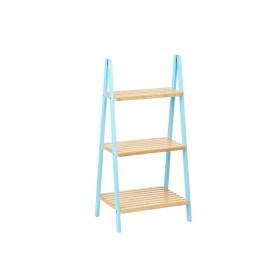 Bathroom Shelves Blue Natural Bamboo Pine 40,3 x 81,5 x 30 cm by Berilo, Bathroom Shelves - Ref: S3629255, Price: 19,65 €, Di...