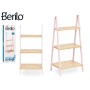 Bathroom Shelves Pink Natural Bamboo Pine 40,3 x 81,5 x 30 cm by Berilo, Bathroom Shelves - Ref: S3629256, Price: 20,15 €, Di...