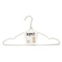 Set of Clothes Hangers White Metal Silicone 39,5 x 20 x 0,5 cm (24 Units) by Kipit, Hangers - Ref: S3629284, Price: 36,47 €, ...