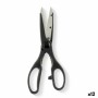 Scissors Black Silver Stainless steel 7,5 x 21 x 1 cm (12 Units) by Kinvara, Kitchen Scissors - Ref: S3629312, Price: 11,80 €...