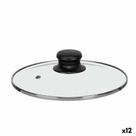 Couvercle pour marmite 20 cm Verre Argenté (12 Unités) Kinvara - 1