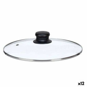 Abdeckungen Quid Ebano Schwarz Glas Ø 22 cm (Ø 22 cm) | Tienda24 - Global Online Shop Tienda24.eu