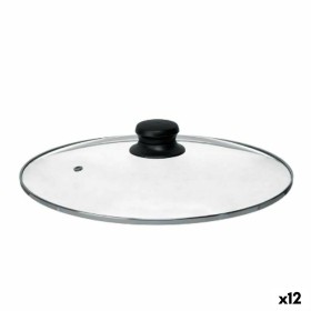 Couvercle pour marmite 30 cm Verre Argenté (12 Unités) de Kinvara, Couvercles pour cocottes - Réf : S3629334, Prix : 47,92 €,...