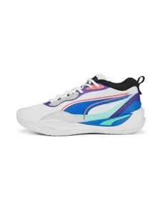 Chaussures de Basket-Ball pour Adultes Puma Court Rider Chaos Blanc | Tienda24 Tienda24.eu