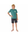 Jungen Kurzarm-T-Shirt Rip Curl Stapler Blau | Tienda24 Tienda24.eu