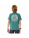 Jungen Kurzarm-T-Shirt Rip Curl Stapler Blau | Tienda24 Tienda24.eu