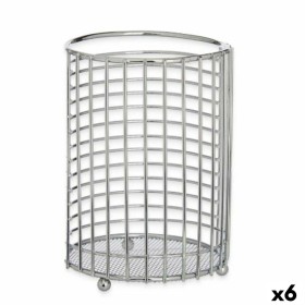 Pot for Kitchen Utensils Metal 12 x 16 x 12 cm (6 Units) by Kinvara, Shelves and supports - Ref: S3629394, Price: 19,92 €, Di...