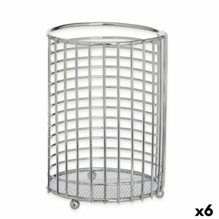 Pot pour ustensiles de cuisine Métal 12 x 16 x 12 cm (6 Unités) de Kinvara, Étagères et supports - Réf : S3629394, Prix : 19,...