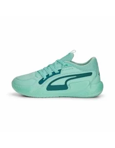 Basketballschuhe für Erwachsene Puma Playmaker Pro Mid Weiß | Tienda24 Tienda24.eu