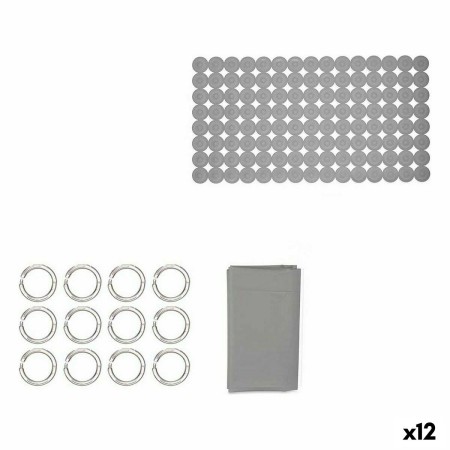 Set da Bagno Grigio PVC Polietilene EVA (12 Unità) di Berilo, Set di accessori per il bagno - Rif: S3629464, Prezzo: 75,52 €,...