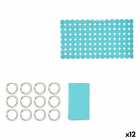 Badezimmer Set Blau PVC Polyäthylen EVA (12 Stück) von Berilo, Sets - Ref: S3629468, Preis: 75,52 €, Rabatt: %