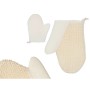 Bath Mitten White Beige (24 Units) | Tienda24 - Global Online Shop Tienda24.eu