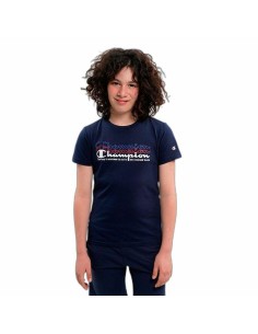 Maglia a Maniche Corte Bambino Champion Crewneck Azzurro da Champion, T-shirt - Ref: S64110493, Precio: 16,25 €, Descuento: %