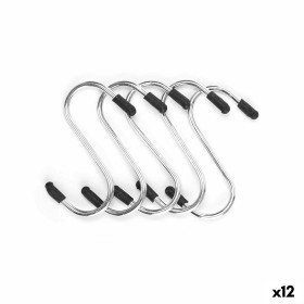 Gancho para colgar Set Plateado Metal 7 cm (12 Unidades) de Kinvara, Ganchos multiuso - Ref: S3629562, Precio: 12,96 €, Descu...