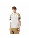 T shirt à manches courtes Lacoste Sport Regular Fit Color-Block Blanc Homme | Tienda24 Tienda24.eu