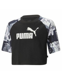 Maglia a Maniche Corte per Bambini Puma Ess+ Street Art Nero da Puma, Bambina - Ref: S64110496, Precio: 19,88 €, Descuento: %