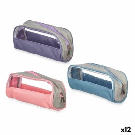 Estuche Escolar Transparente 23 x 5,5 x 8 cm (12 Unidades) de Pincello, Estuches - Ref: S3629581, Precio: 24,36 €, Descuento: %