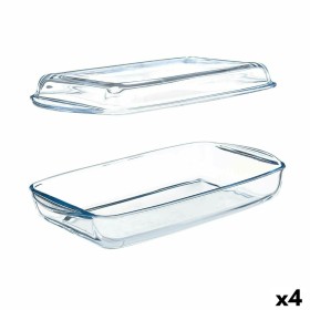 Bandeja para Horno Quttin 63081 1,6 L Vidrio 25 x 21,9 x 5 cm (6 Unidades) | Tienda24 - Global Online Shop Tienda24.eu