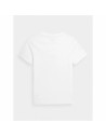 Camisola de Manga Curta Criança 4F M294 Branco | Tienda24 Tienda24.eu