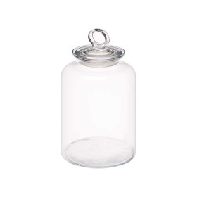 Jar Kitchen Transparent Glass Silicone 2,6 L by Pasabahce, Food storage - Ref: S3629620, Price: 9,28 €, Discount: %