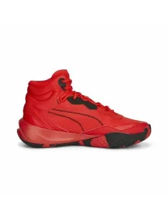 Basketballschuhe für Erwachsene Puma Playmaker Pro Mid Rot | Tienda24 Tienda24.eu