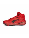 Zapatillas de Baloncesto para Adultos Puma Playmaker Pro Mid Rojo | Tienda24 Tienda24.eu