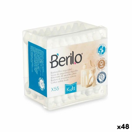 Cotons-Tiges (48 Unités) de Berilo, Soins des oreilles et du nez - Réf : S3629649, Prix : 31,96 €, Remise : %