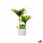 Planta Decorativa Palmeira Plástico Cimento 12 x 45 x 12 cm (6 Unidades) | Tienda24 - Global Online Shop Tienda24.eu