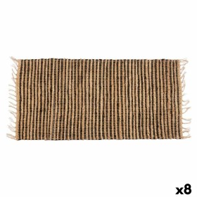 Tapis Noir Naturel 70 x 1 x 140 cm (8 Unités) de Gift Decor, Tapis - Réf : S3629700, Prix : 80,83 €, Remise : %