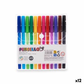 Conjunto de Canetas Multicolor (12 Unidades) de Pincello, Canetas com tinta de gel - Ref: S3629717, Preço: 20,36 €, Desconto: %