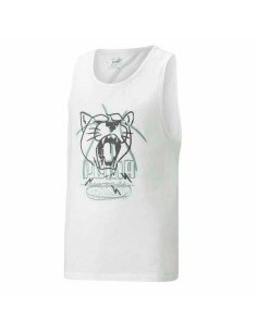 T-shirt de basquetebol Puma Tank B Branco de Puma, Menino - Ref: S64110516, Precio: 22,78 €, Descuento: %