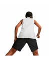 T-shirt de basquetebol Puma Tank B Branco | Tienda24 Tienda24.eu