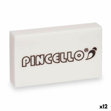 Eraser White (12 Units) | Tienda24 - Global Online Shop Tienda24.eu